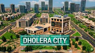 Dholera Smart City 🇮🇳 | India&rsquo;s First Planned Futuristic City |  HDR Cinematic View #dholera #city 