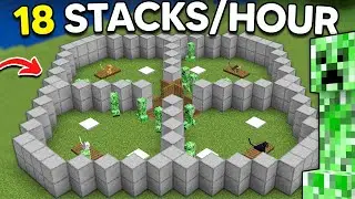 Best AFK Creeper Farm in Minecraft 1.21.6+ (Gunpowder Farm)
