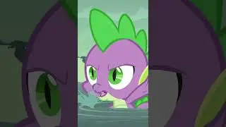 Spike Rescues a Dragon🐉🏊&zwj;♂️  My Little Pony: Friendship is Magic S6EP5 #shorts #mlp #cartoon |