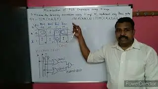 Minimization of POS expression using K map in Marathi