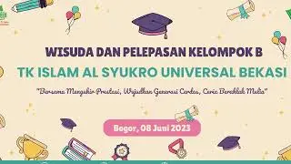 Template Banner Wisuda TK 2023 Gratis | Desain Cerah untuk Momen Berkesan