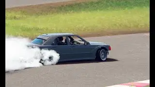 M&aacute;riap&oacute;cs Rab&oacute;csiring Drift Mercedes 190 Assetto Corsa