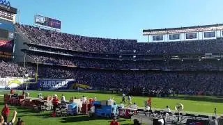 LT Jersey Retirement; Qualcomm Stadium 11-22-15