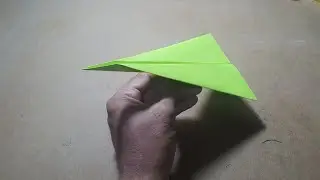 How to make a paper easy airplane 