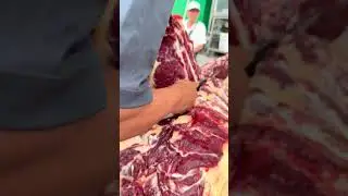 Separate lean meat carefully to maximize yield and minimize waste.#najiaxin#shorts#meat#beef