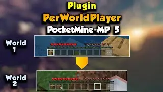 Plugin PerWorldPlayer / PerWorldInventory | PocketMine-MP 5.0.0 | Free Download