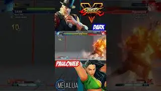 SFV CE - DARK(G)🇧🇷 VS Pauloweb(LAURA)🇧🇷 # 🌘MeiaLua 🌘🌘MeiaLua 🌘