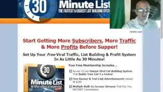 List Building Training Video Building Your Email List