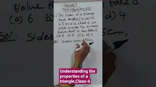 Understanding the Properties of Triangles &ndash; Class 6