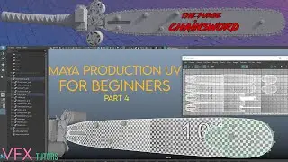 Maya UV Tutorial For Beginners - Part 4