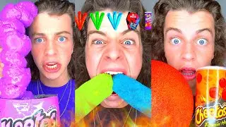 LukeDidThat гигантская подборка острой еды!