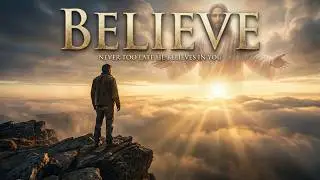 Never Too Late He Believes in You