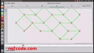 Multi Agent Consensus Network using NS2 Simulation | NS2 Code