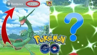 ME SALE RAYQUAZA 100% &iquest;CONSEGUIR&Eacute; CAPTURARLO? SHINY MUY RARO!! [Pok&eacute;mon GO-davidpetit]