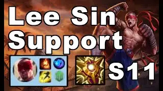 POV: Lee Sin Support | Season 11 Gameplay #leesin #support #offmeta