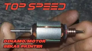 menambah speed motor bekas printer #5X_top_speed