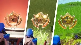All Secret Battle Stars Week 1-5 Locations (Season 10) - Fortnite Battle Royale