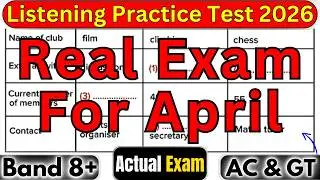 REAL IELTS LISTENING PRACTICE TEST 07, 14, 21 & 28 FEBRUARY 2026 WITH ANSWERS | IELTS LISTENING TEST