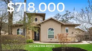 Inside a $718,000 Mediterranean Home in The Woodlands - Creekside