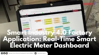 Smart Industry 4.0 Factory Application: Real-Time Smart Electric Meter Dashboard