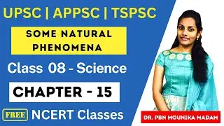 Some natural phenomena : Ch 15 - Class 8 Science #ncertscience #ncertscienceintelugu #upscscience