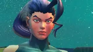 Rose vs. Ryu (Rival Battle) - Ultra Street Fighter IV