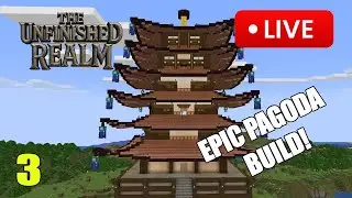 Building the Courthouse Pagoda | Unfinished Realm Minecraft SMP (pt. 3)