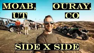 Ouray, Colorado - Moab, Utah  SidexSide to Imogene Pass and Hell's Revenge Trail