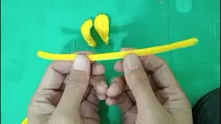 Membuat Hiasan Pinsil Bunga Matahari (Kawat Bulu)