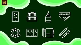 Education Icon Design with Adobe Illustrator