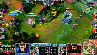 EG Snoopeh Evelynn VS XDG Xmithie Vi Highlights   NA LCS 2014 Spring W8D2 MUST SEE