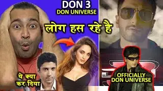 DON 3 Official Speicial Announcement | Ranveer SIngh | Shahrukh Khan #don3announcement
