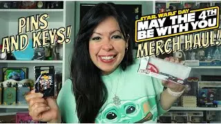 ShopDisney MERCH HAUL |  Star Wars: May the 4th be with you | Pins and Keys!
