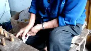 Shoe weaving in Southwestern China 1
