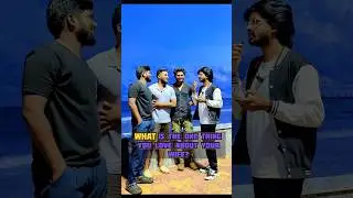 Men talks #funny #men #vizagbeachroad #streetinterview @BLKTALKZ
