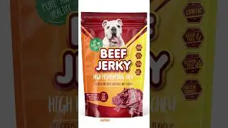 Dog Food Packaging Design Tutorial #packagingdesign  #templatedesign