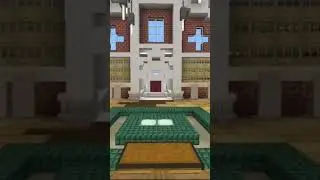 I built him a bigger art studio... #minecraft #coppergolem #redstone #mcpe #copperage #beta #build