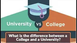 Understanding the Difference Between College and University? 🌎📚🌎🎓🌎✎🌎differences and comparisons.