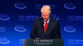President Bill Clinton Announces STEM-TEK Commitment &ndash; CGI America 2015