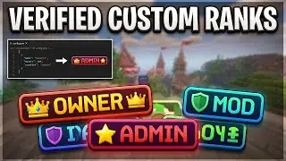 Create CUSTOM Minecraft Rank Tags! [With LuckPerms] (VERIFIED 2025)