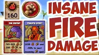 Wizard101: Cosmic Balance PVP | USING INSANE FIRE DAMAGE ON A BALANCE!!