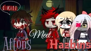Aftons Meet Hazbins || Part 08 || Gacha Club