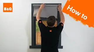 How to put up a roller blind