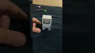 Haciendo un Among us de papel (con mi mam&aacute;)