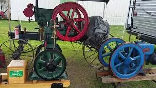 Small antique engines at Florida Flywheelers Park