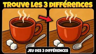 🧩 Trouvez les 3 Différences / Jeu des 3 Erreurs 🧩