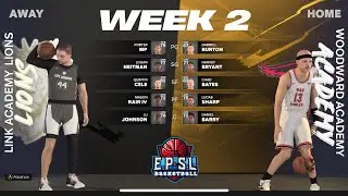 EPSL Basketball: Link Academy Lions vs Woodward Academy - Week 2