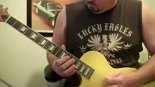 Bad Company Rock and Roll Fantasy Guitar cover by Lefty99riffs