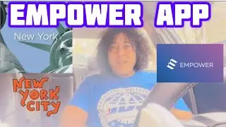Empower Rideshare App trip from New York to NJ Newark international Airport.