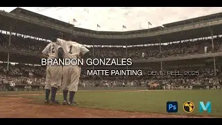 2025 Digital Matte Painting Demo Reel - Brandon Gonzales